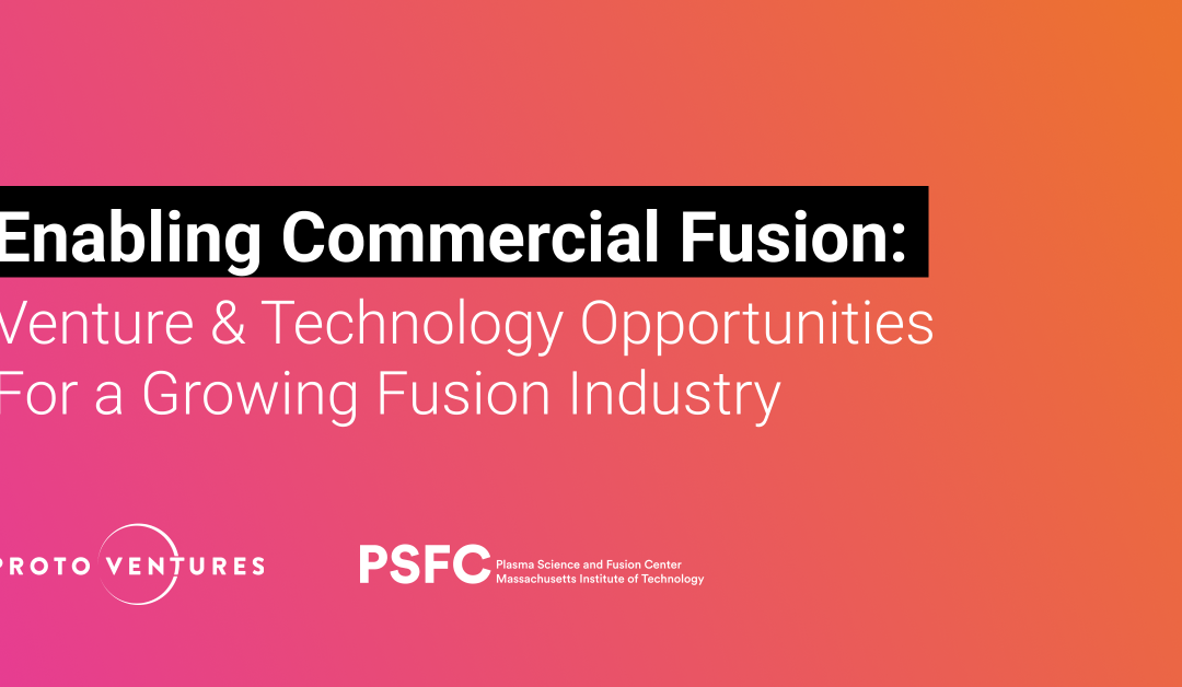 Report: Enabling Commercial Fusion